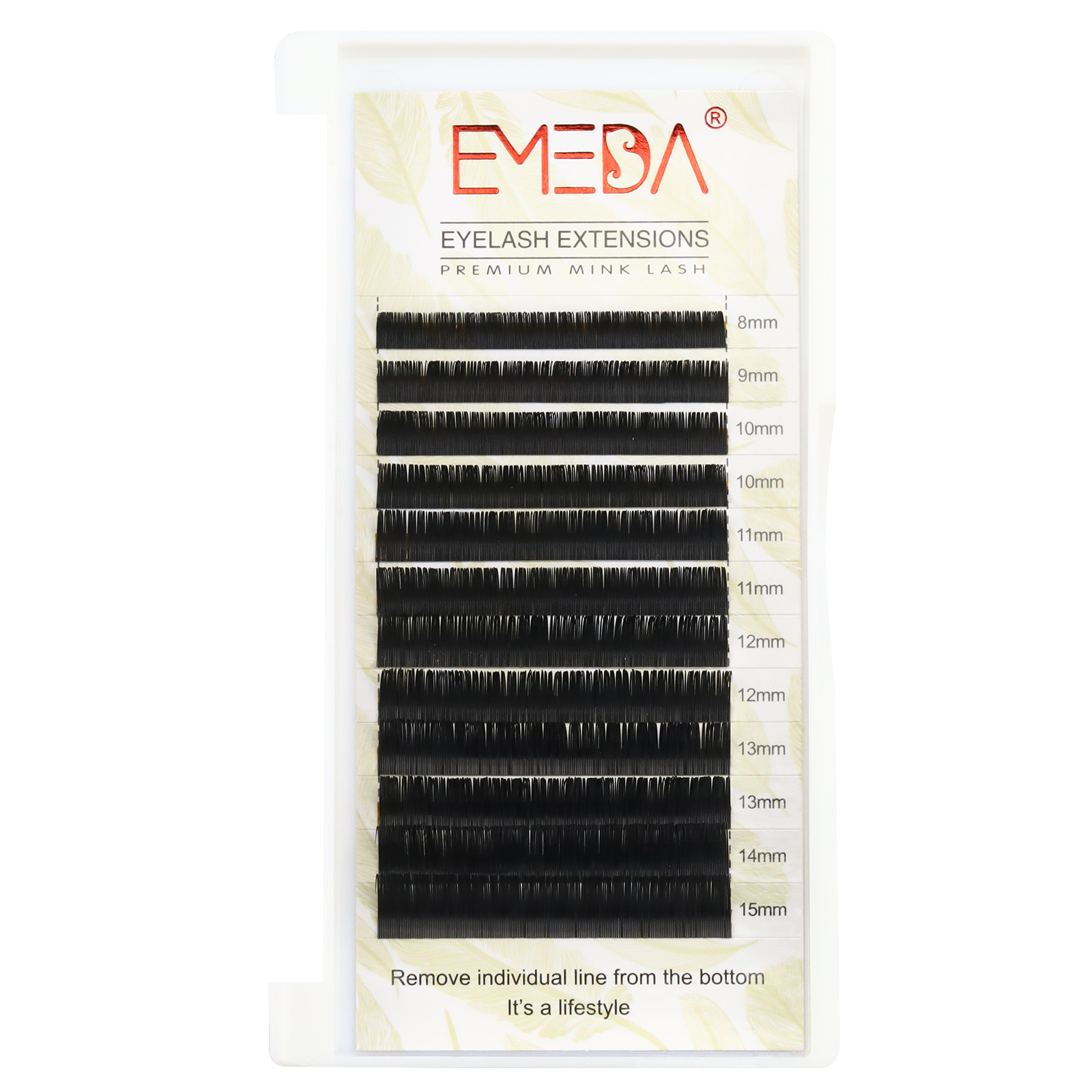 Eyelash Vendor 0.2mm J B C D Curl Silk Volume Eyelash Extensions with Private Label 